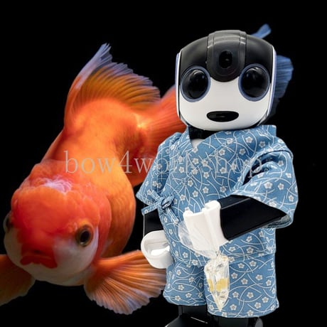 専用　ロボホン　うさ耳帽子とツナギのセット　シルバーグレー＊ブルー2着セット CATEGORY ロボホンのアクセサリー | bow4workshop STORE
