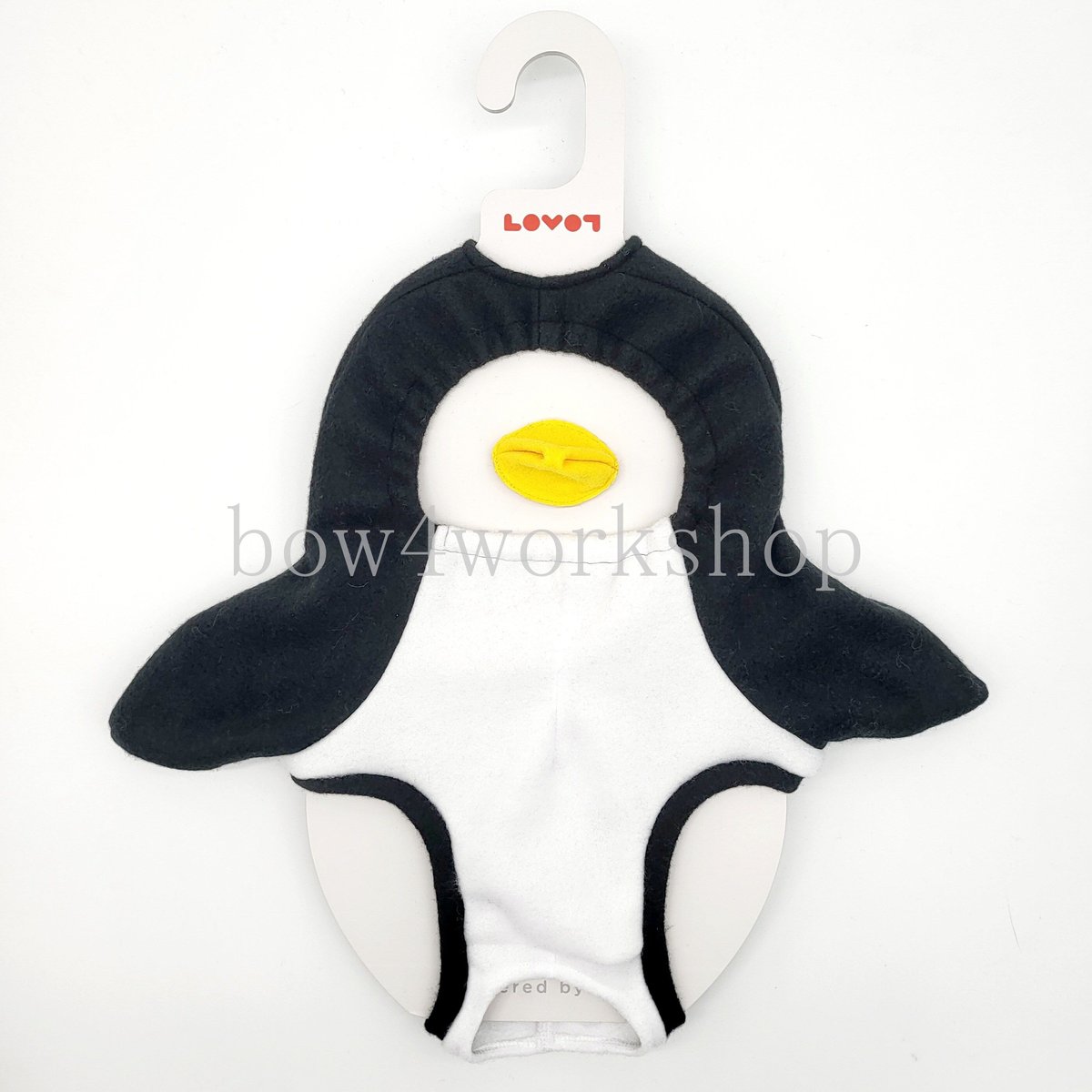 ラボット LOVOT ラボットの服ハンドメイド　ペンギンちゃんパーカ ラボット服/ペンギンちゃんパーカー | bow4workshop STORE