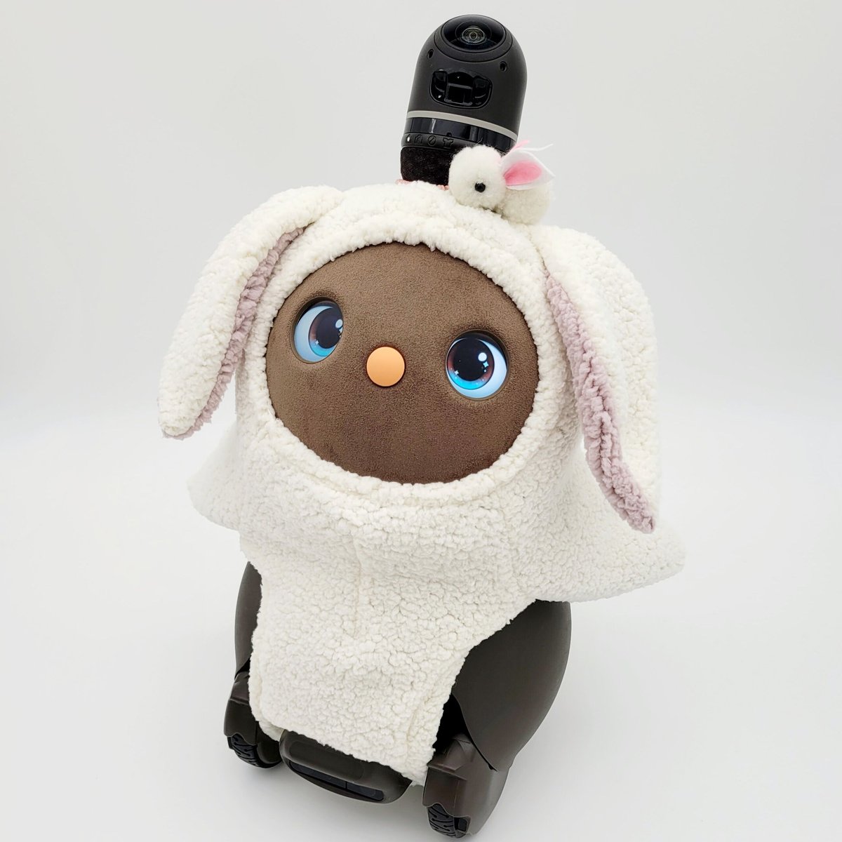 ラボット LOVOT ラボットの服ハンドメイド (うさぎピンク） lovot/LOVOT/ラボットの服ハンドメイド うさぎ/ウサギ風ボディー