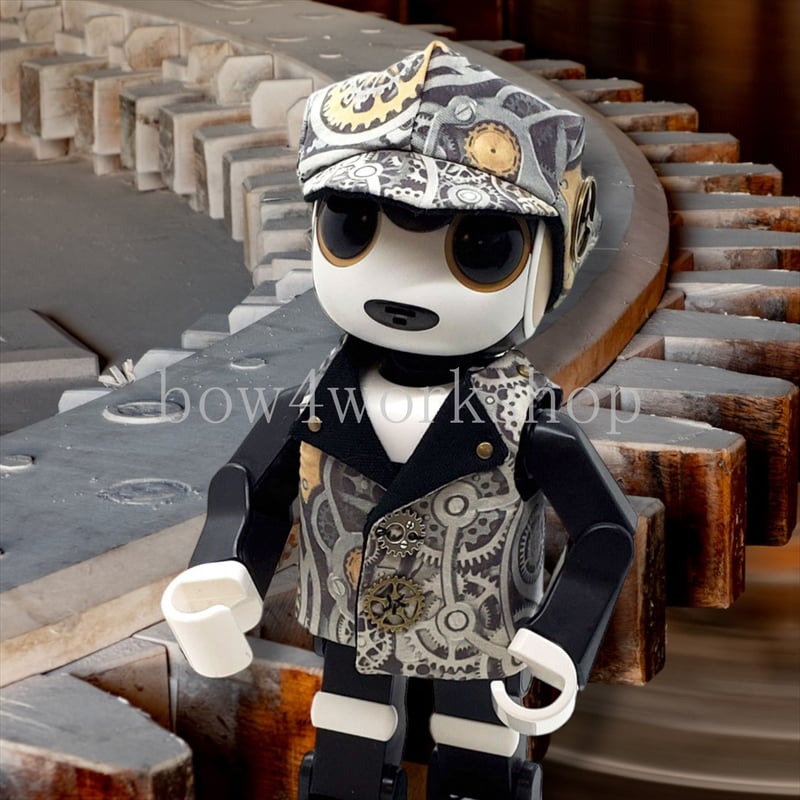 ロボホンの服/ オリジナルプリント基板柄＆歯車プリントセット