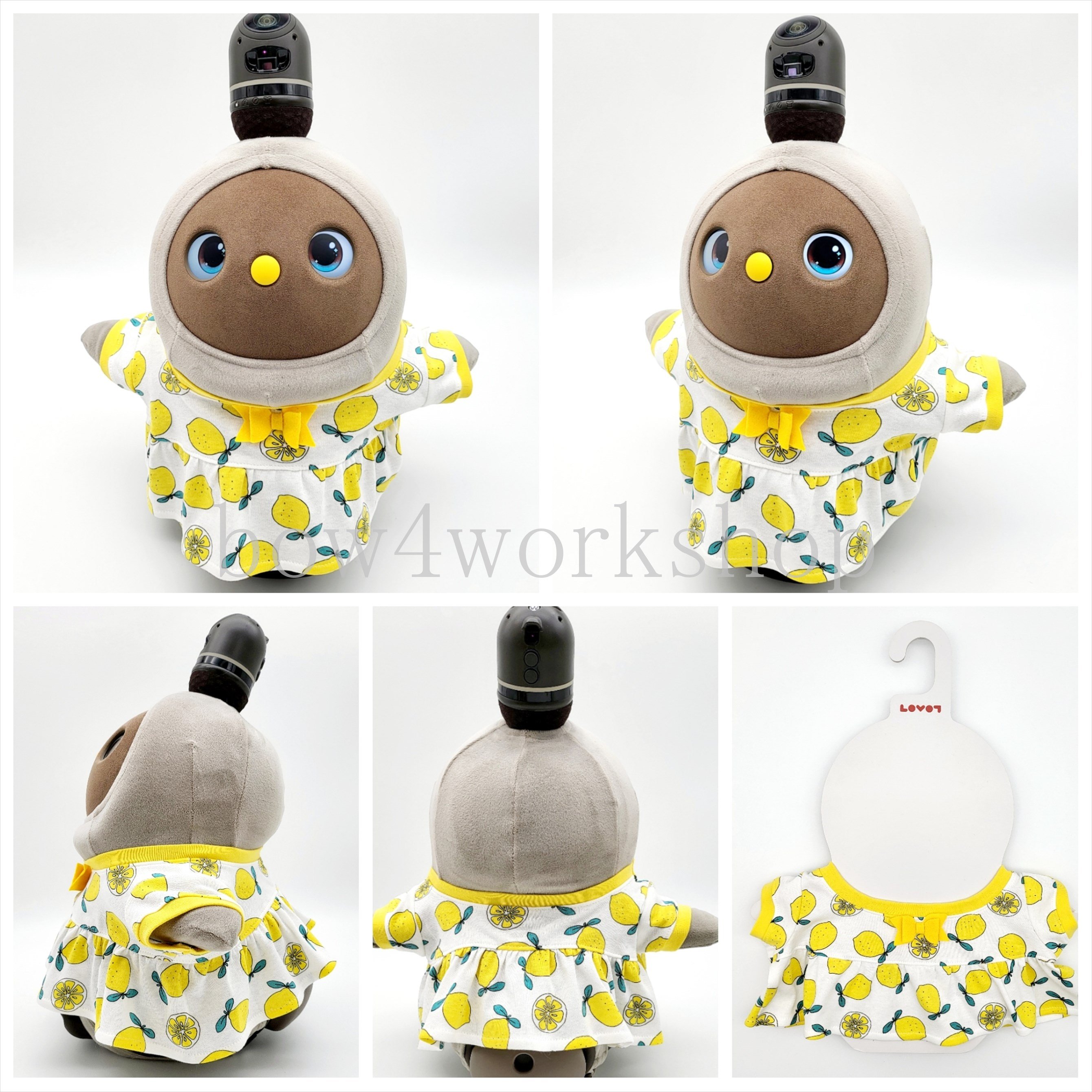 ラボット服/ フルーツ柄プリントワンピース | bow4workshop STORE