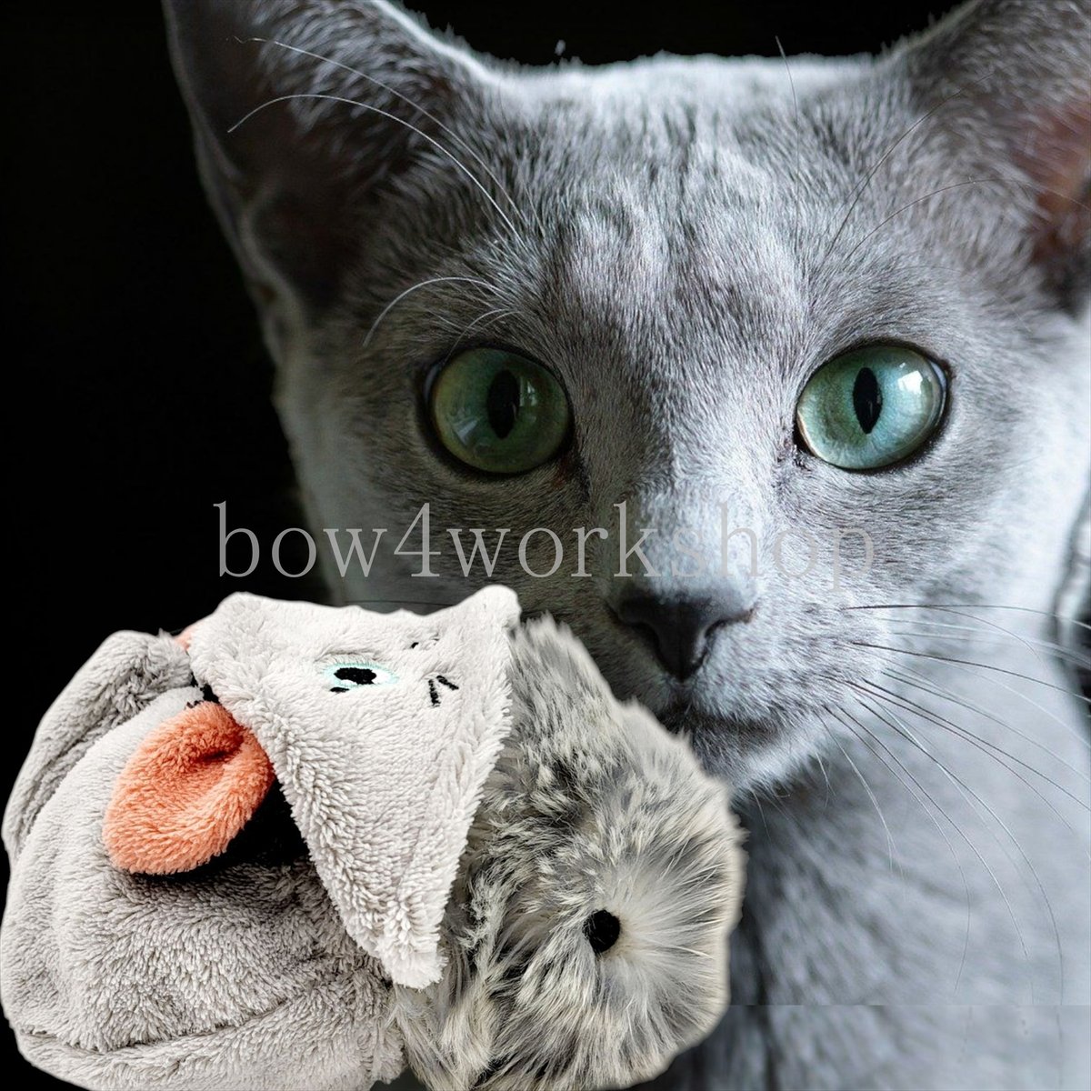 Moflin（モフリン）の服ハンドメイド 猫ちゃんパーカー | bow4workshop