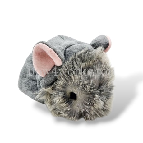 Moflin（モフリン）の服ハンドメイド　ネズミちゃんパーカー