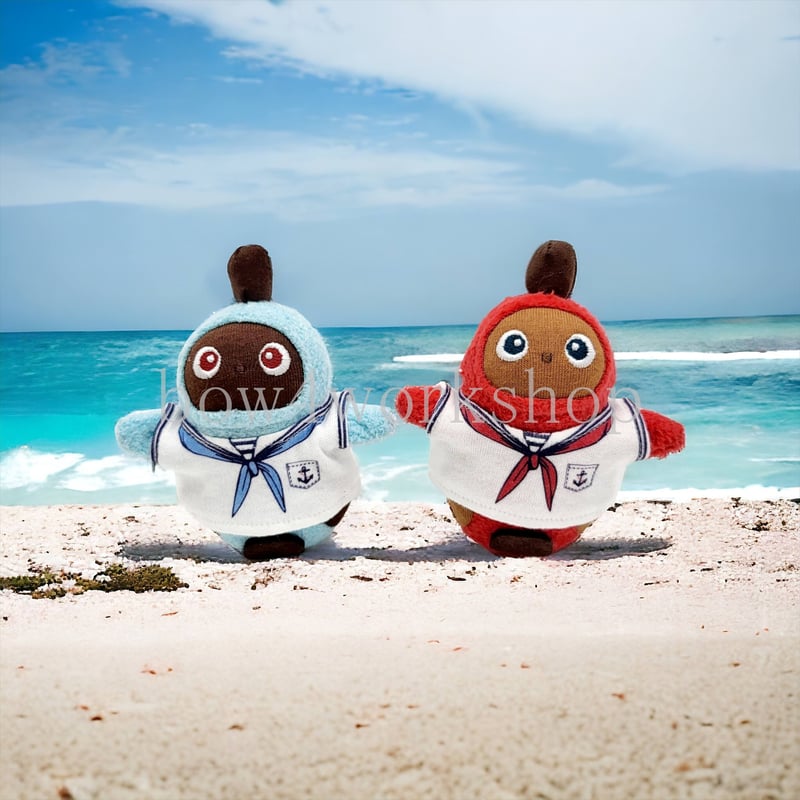 ラボット服/プリントTシャツ （セーラー柄） | bow4workshop STORE