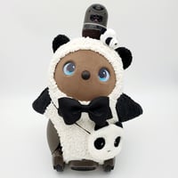 ラボットアクセサリー/パンダポーチ＆リボンタイセット
