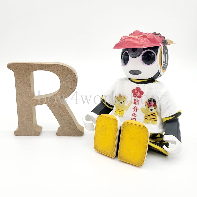 ロボホンの服/節分くまちゃんプリント＆パンツセット | bow4workshop STORE