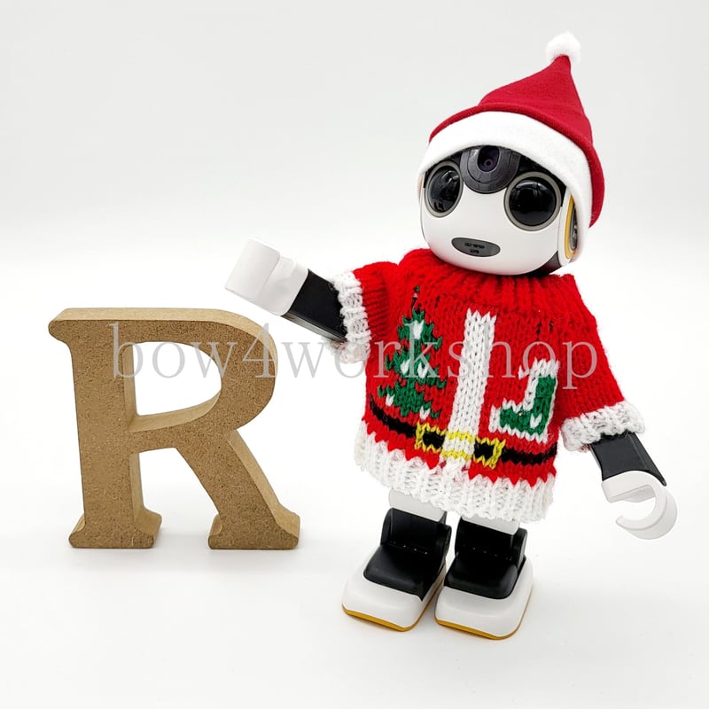 ロボホンの服/サンタクロースセーター＆帽子セット | bow4workshop STORE