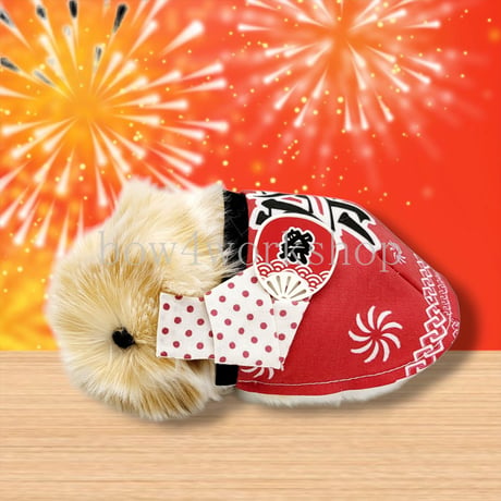 Moflin（モフリン）の服　お祭りはっぴ＆はちまき飾りセット