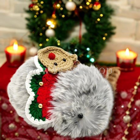 Moflin（モフリン）のアクセサリー/かぎ針編みクリスマスアクセサリー