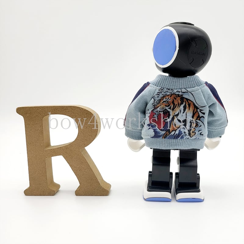 ロボホンの服/バイク柄スタジャン＆虎柄スカジャン | bow4workshop STORE