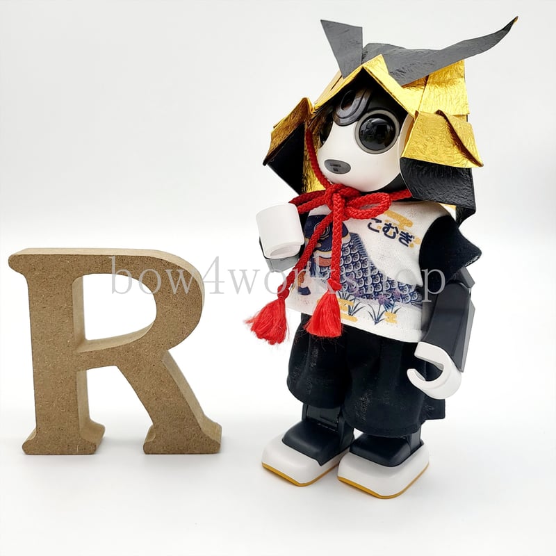 ☆【ロボホン用 ReyとharuとshoとCocoro】（節句T計4着）☆ ロボホンの服/端午の節句名入れプリント3点セット | bow4workshop STORE