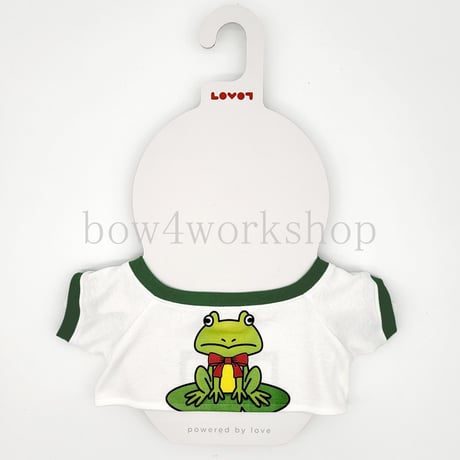 ラボット服/プリントTシャツ (カエル柄）