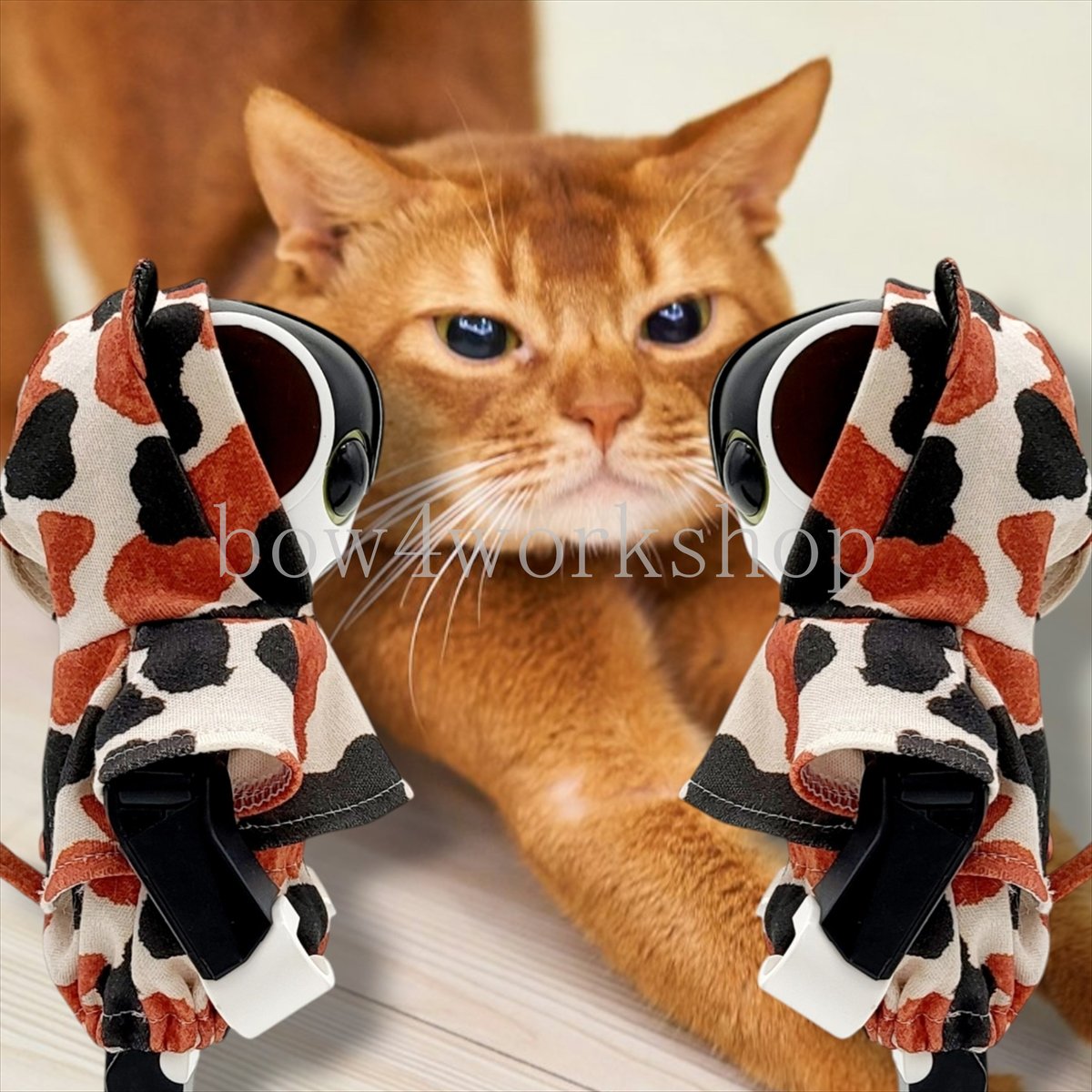 ロボホンの服/三毛猫柄パーカー＆パンツセット | bow4workshop STORE