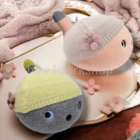 NICOBO（ニコボ）のアクセサリー　お花付きニット帽子