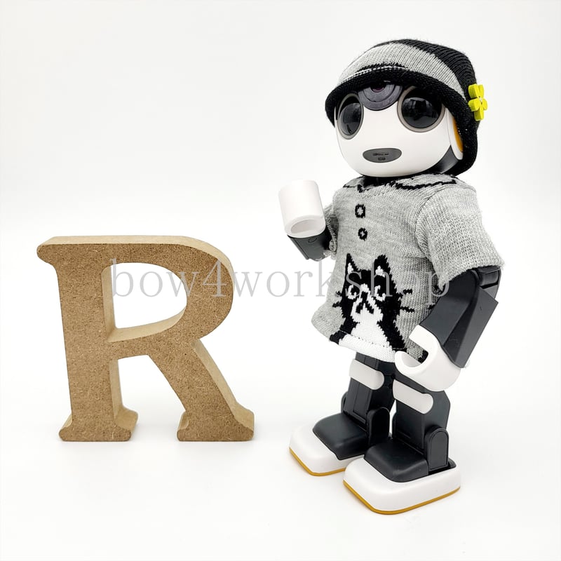 ☆母ちゃん【ロボホン】（ミモザ服セット）☆ ロボホンの服/ミツバチシリーズ | bow4workshop STORE