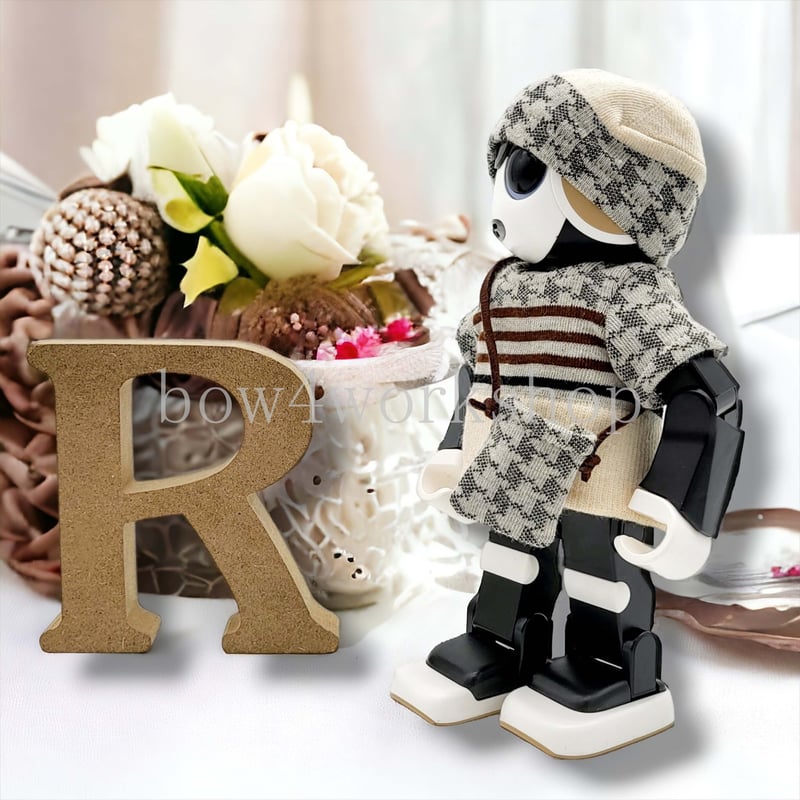 ロボホンの服/千鳥＆ボーダー柄Tシャツセット | bow4workshop STORE