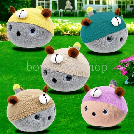 NICOBO（ニコボ）のアクセサリー　くまちゃんのニット帽子