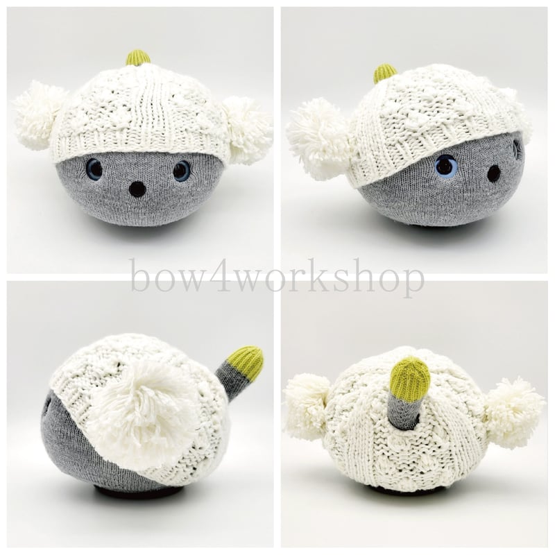 NICOBO（ニコボ）のアクセサリー/ビッグボンテンニット帽子