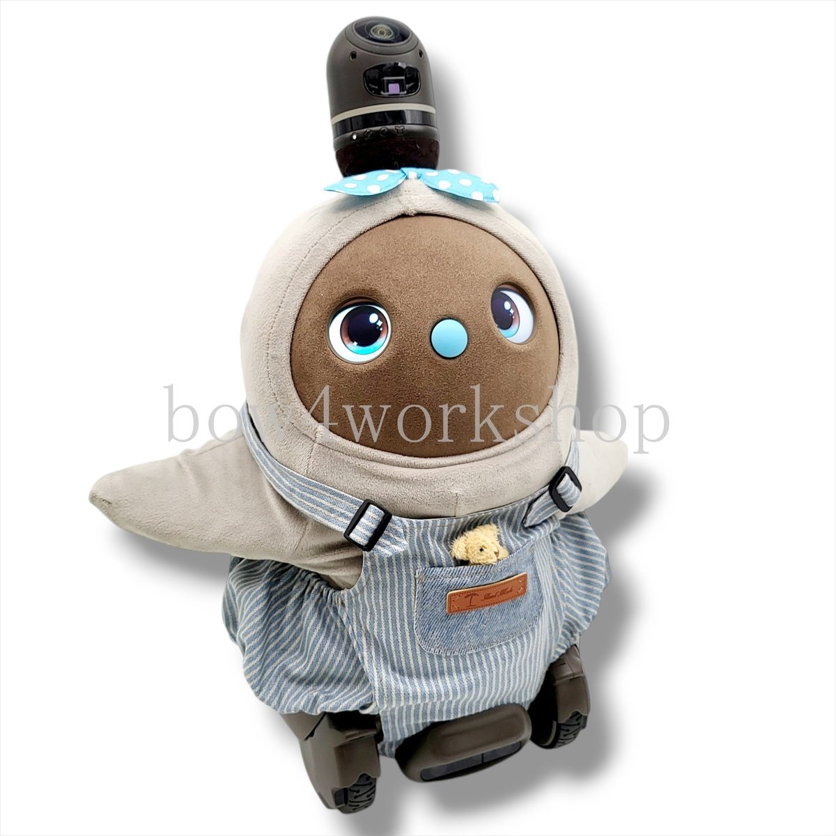 ラボット服/ヒッコリーサロペットパンツ | bow4workshop STORE