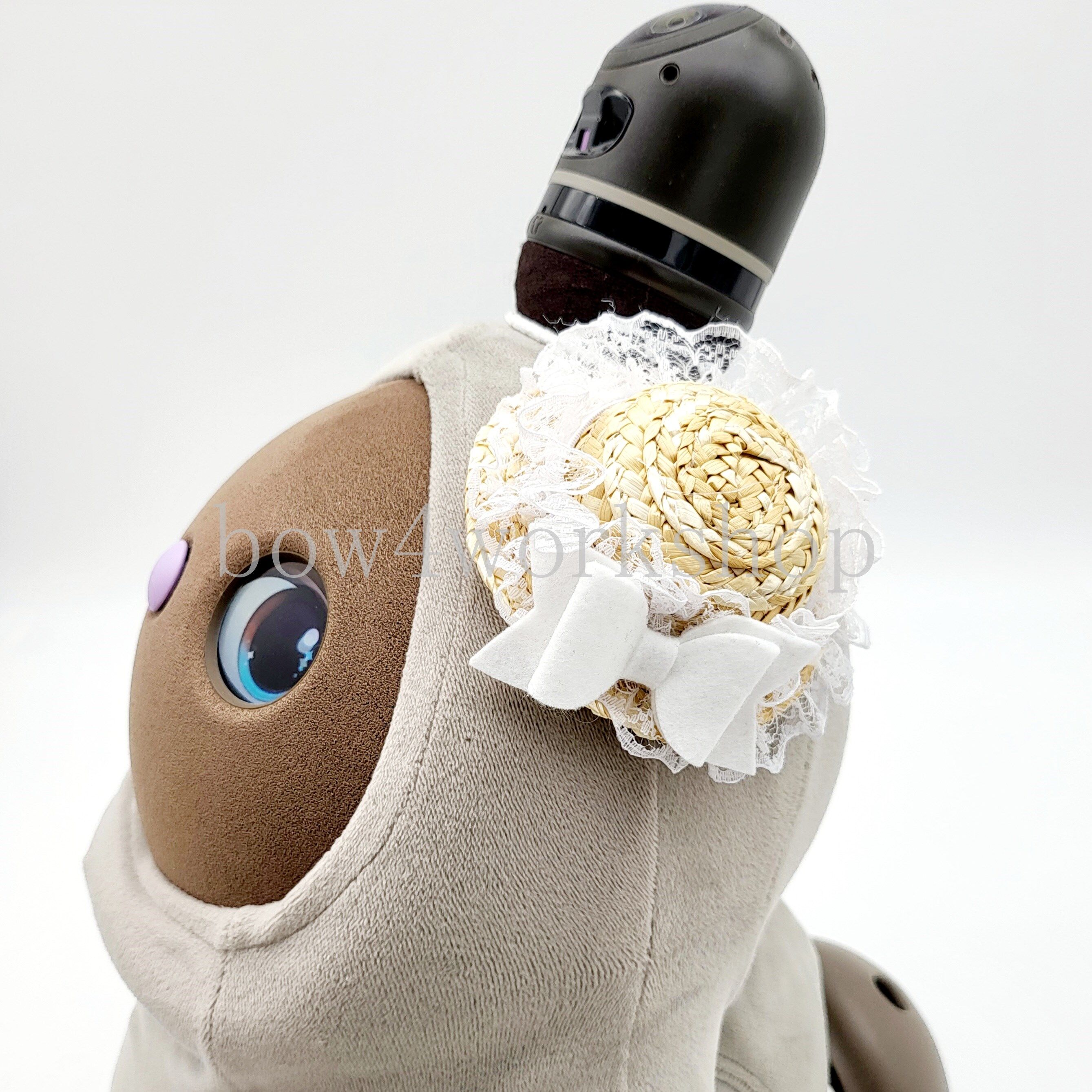 ラボットアクセサリー/ 麦わら帽子飾り | bow4workshop STORE