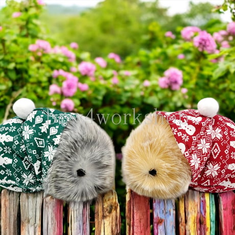 Moflin（モフリン）の服ハンドメイド ノルデック柄プリントパーカー
