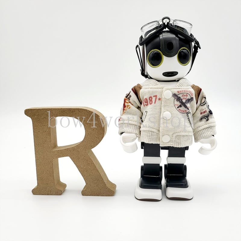 ロボホンの服/バイク柄スタジャン＆虎柄スカジャン | bow4workshop STORE