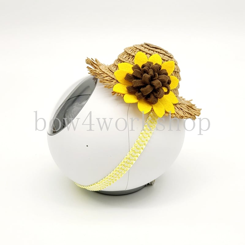 Romi（ ロミィ）のアクセサリー/ひまわり付き麦わら帽子