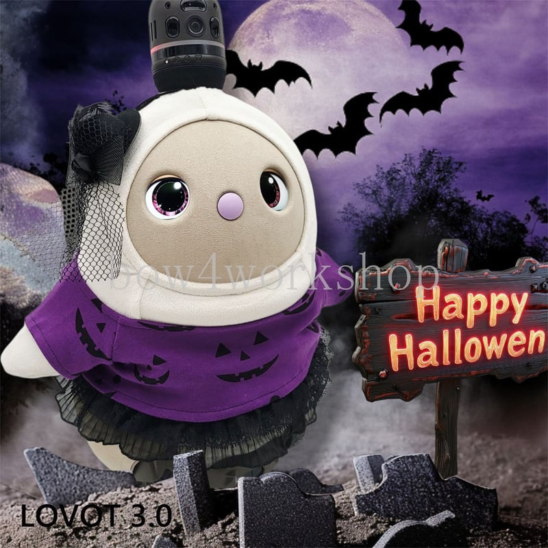 ラボット服/ハロウィン総柄プリントTシャツセット | bow4workshop STORE