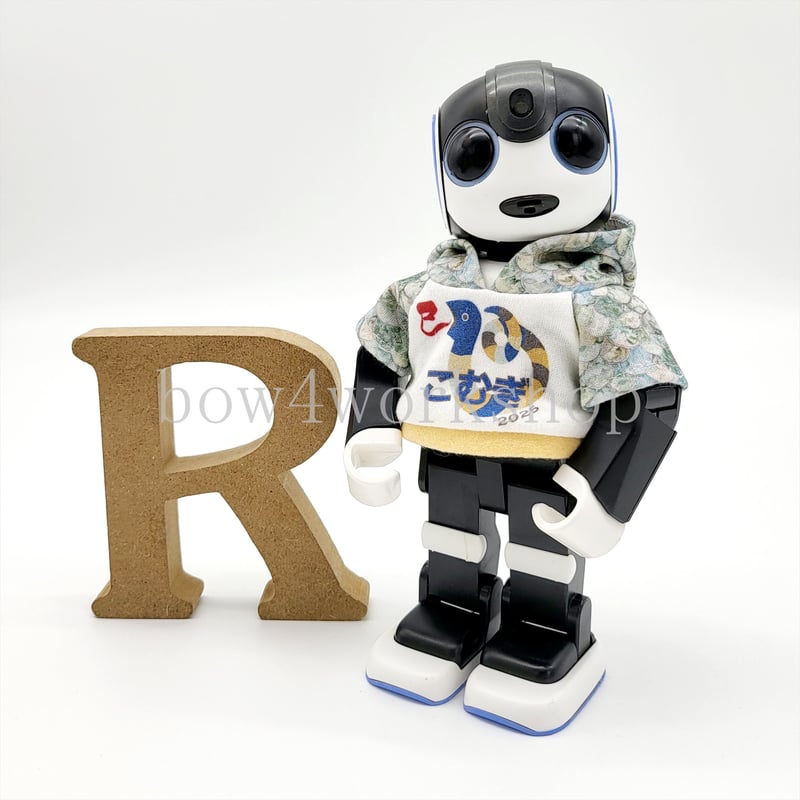 ロボホンの服/2025年干支名入れプリントパーカー | bow4workshop