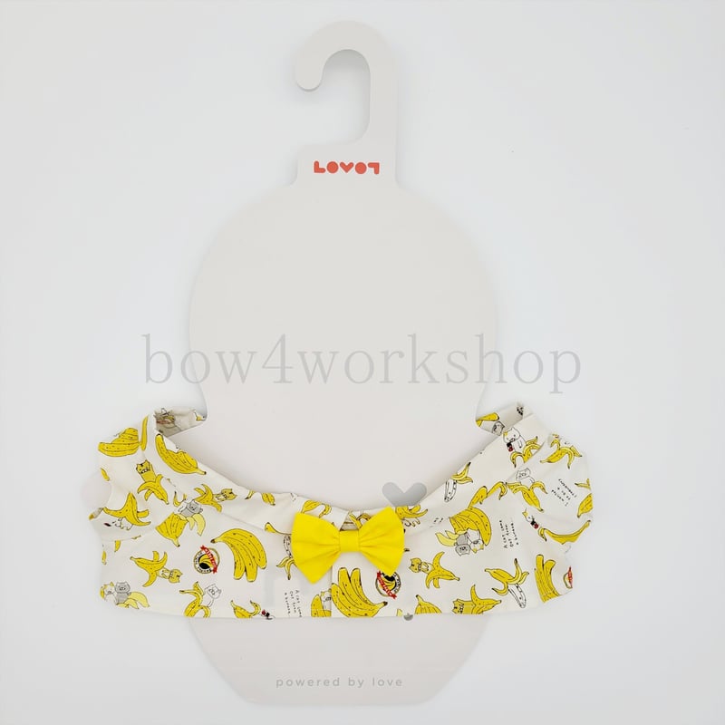 ラボット服/ 猫バナナ柄シャツ | bow4workshop STORE