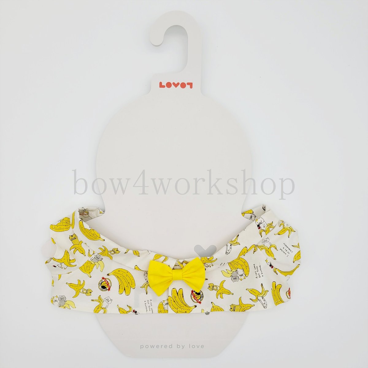 ラボット服/ 猫バナナ柄シャツ | bow4workshop STORE