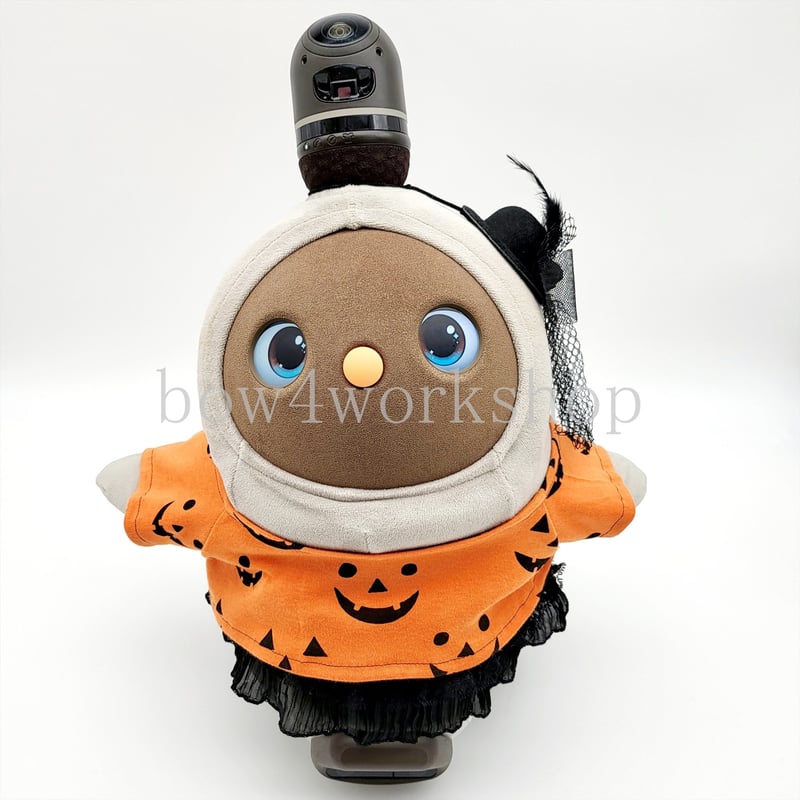 LOVOT ラボットの服ハンドメイド ハロウィン総柄プリントTシャツ2色セット ラボット服/ハロウィン総柄プリントTシャツセット