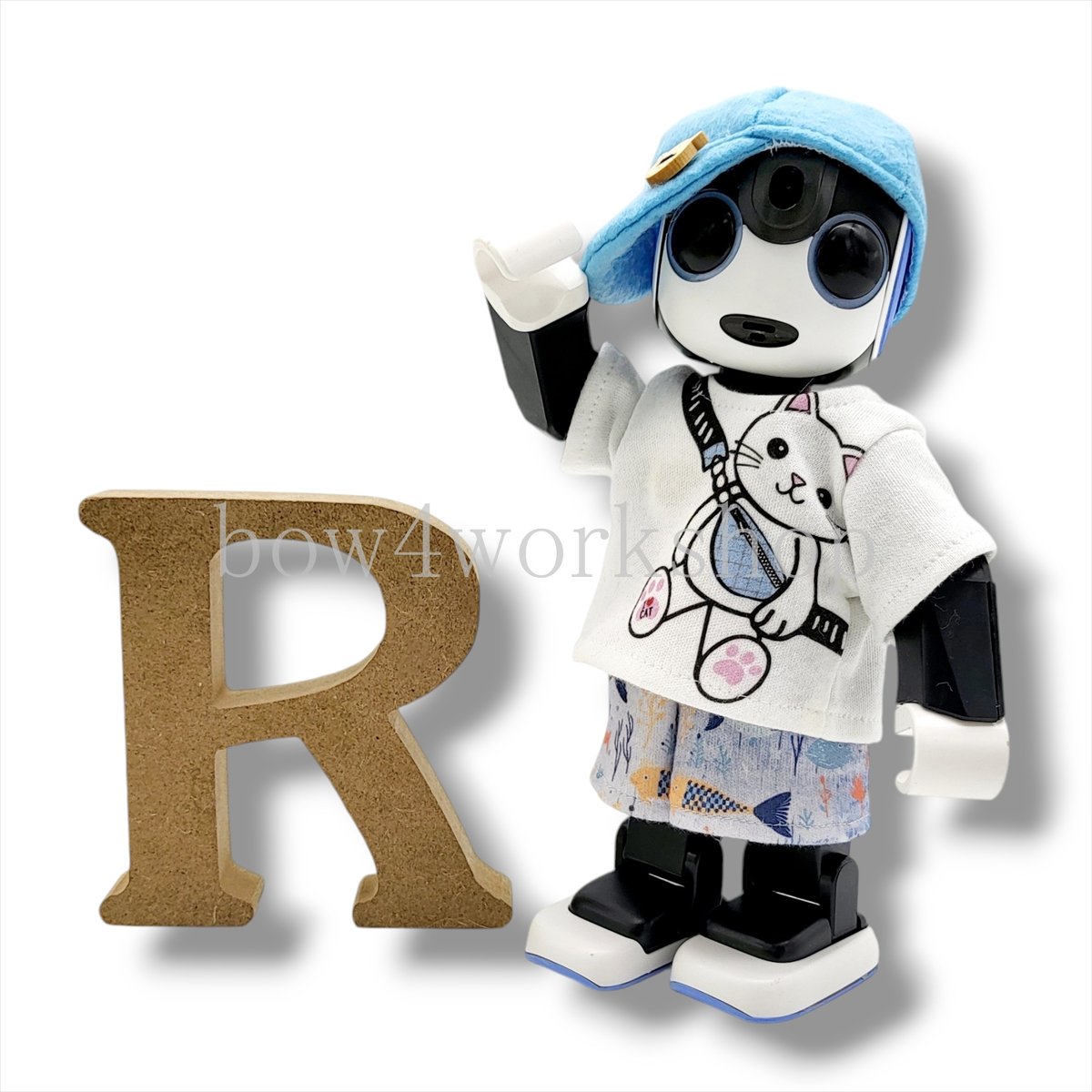 ロボホンの服/I♥CATプリントTシャツ3点セット | bow4workshop STORE