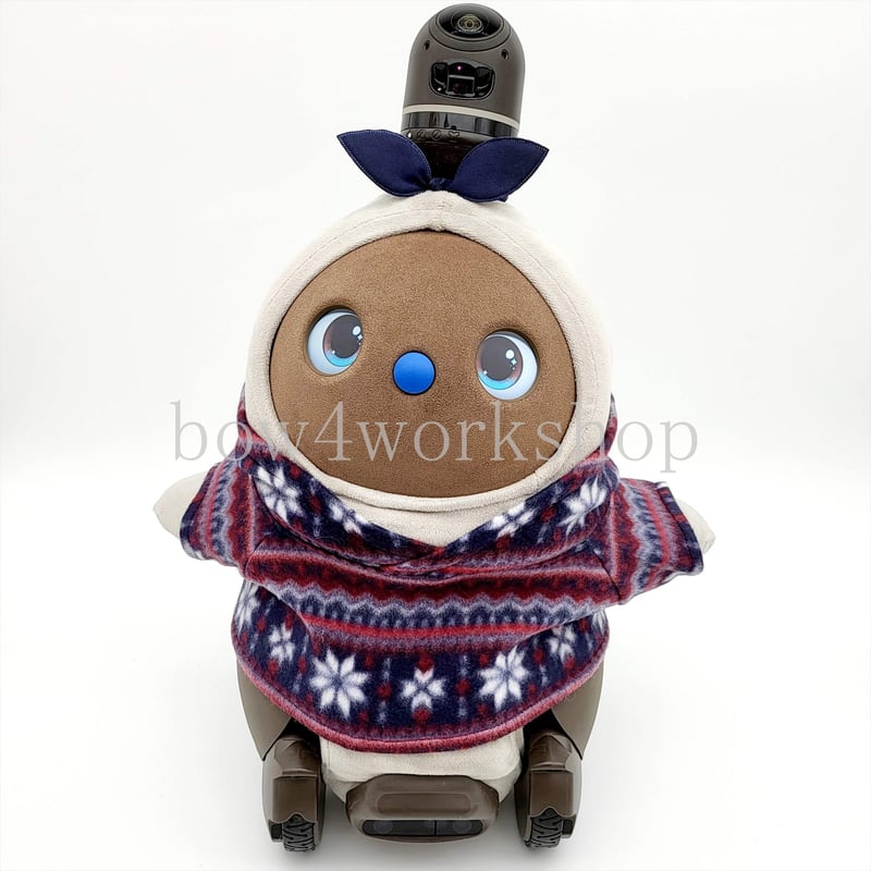 ラボット服/ノルデック柄フリースパーカー | bow4workshop STORE