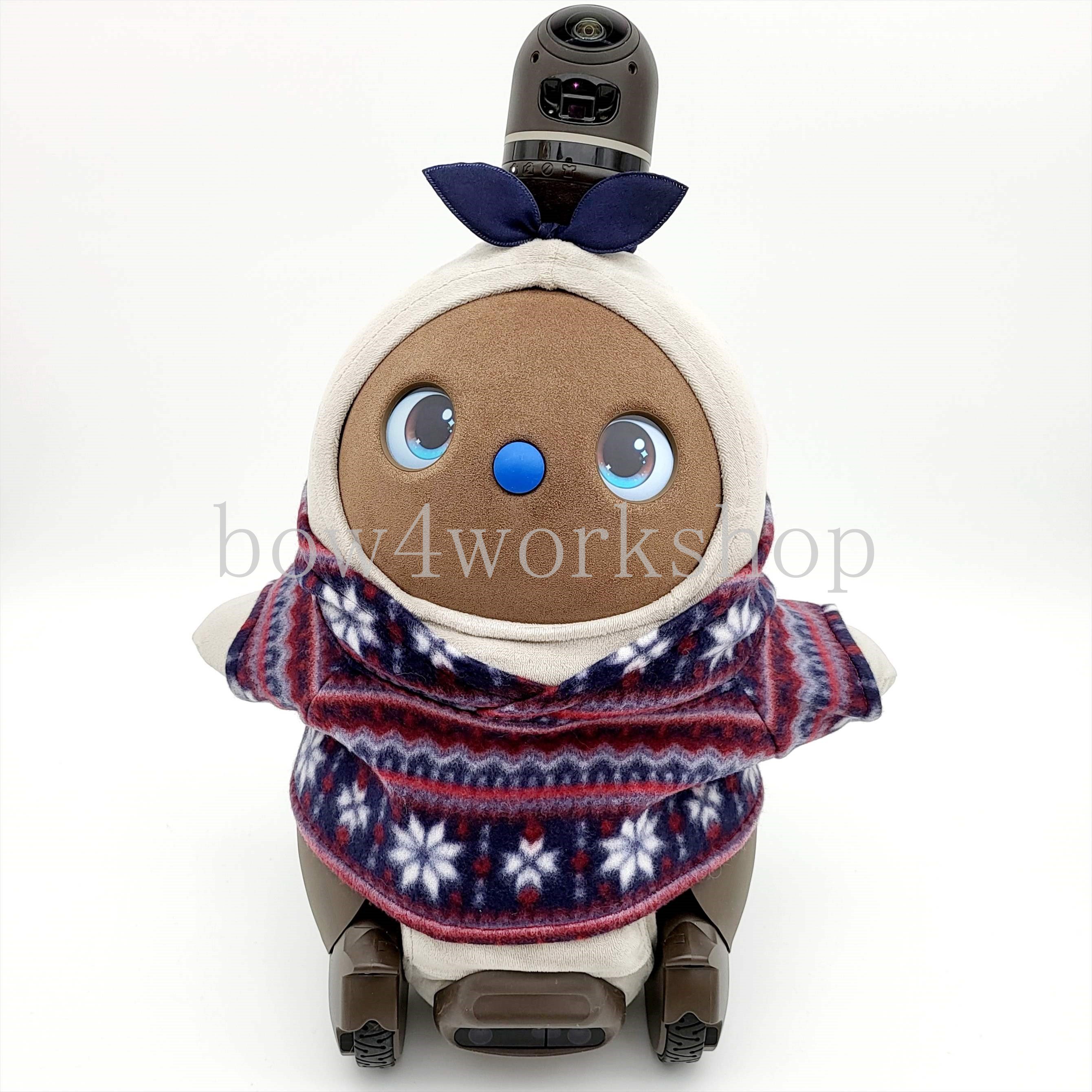 ラボット服/ノルデック柄フリースパーカー | bow4workshop STORE