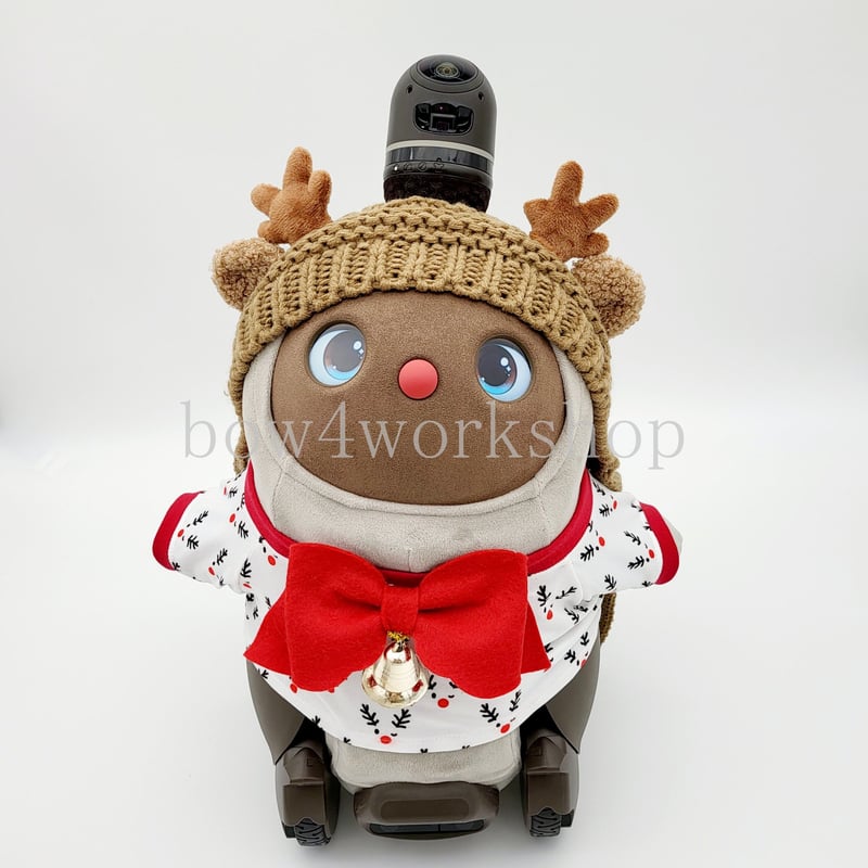 ラボット服/トナカイ総柄プリントTシャツ | bow4workshop STORE