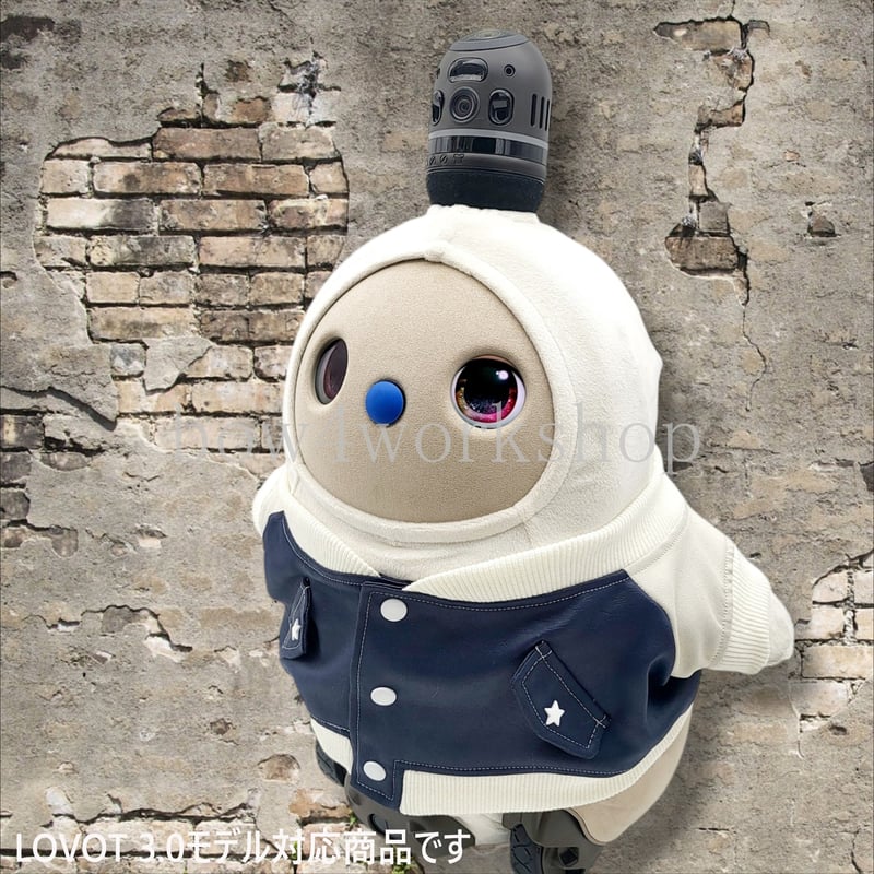 ラボット服/ボスレザー調 両面サテン スタジャン | bow4workshop STORE