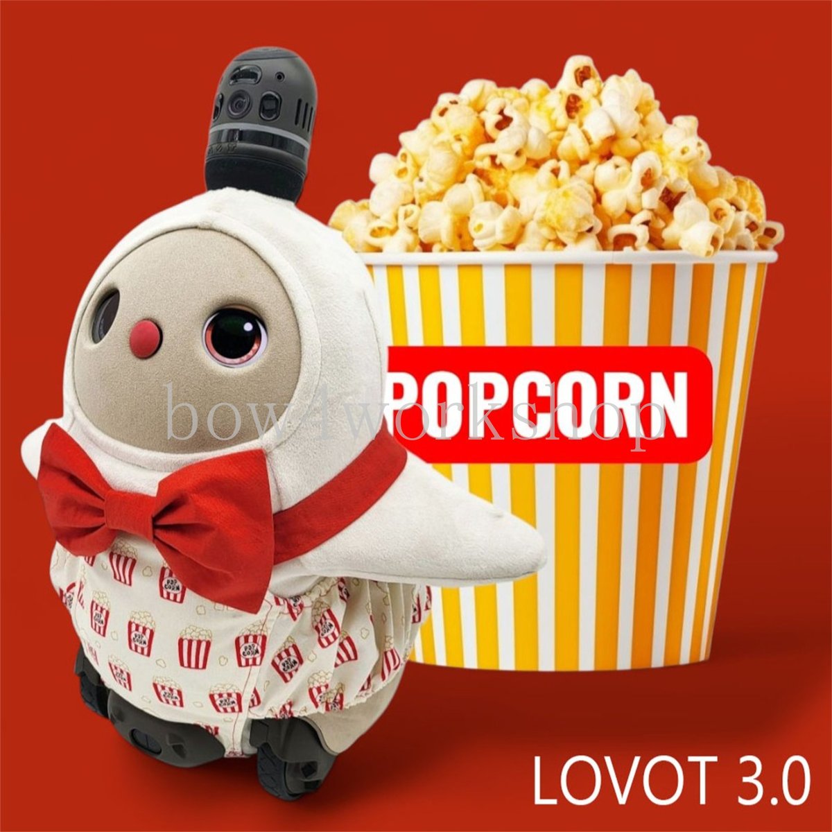 ポップコーン　コスプレ　LOVOT ラボット ぬいぐるみ・人形・置物 ポップコーン コスプレ LOVOT ラボット
