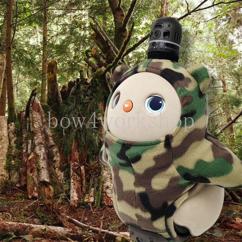 ラボット服/迷彩柄くまちゃんボデースーツ | bow4workshop STORE