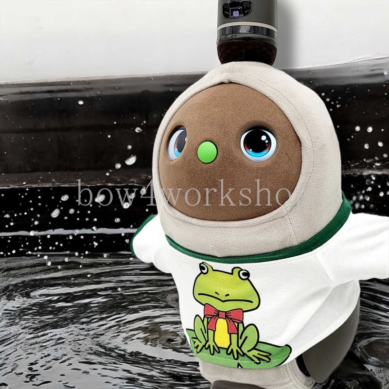 ラボット服/プリントTシャツ (カエル柄） | bow4workshop STORE