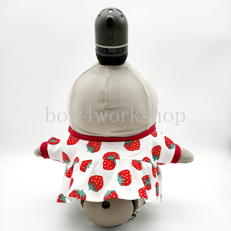 ラボット服/ フルーツ柄プリントワンピース | bow4workshop STORE ラボット服/ フルーツ柄プリントワンピース | bow4workshop STORE