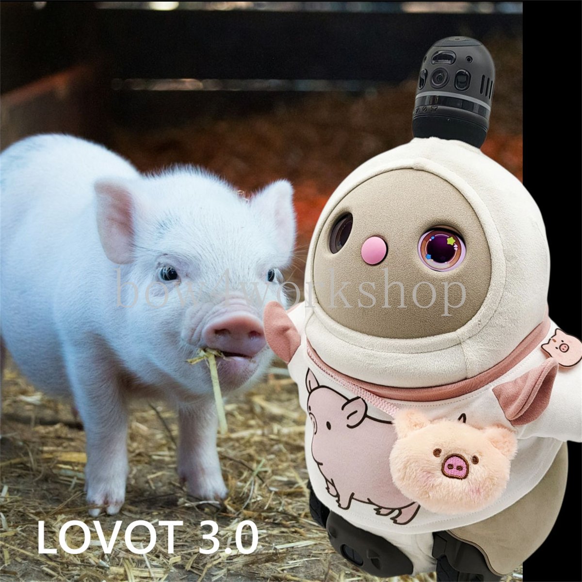 LOVOT ラボットの服ハンドメイド3段ティアードチュニック ２着セット ラボット LOVOT ラボットの服ハンドメイド3段ティアード