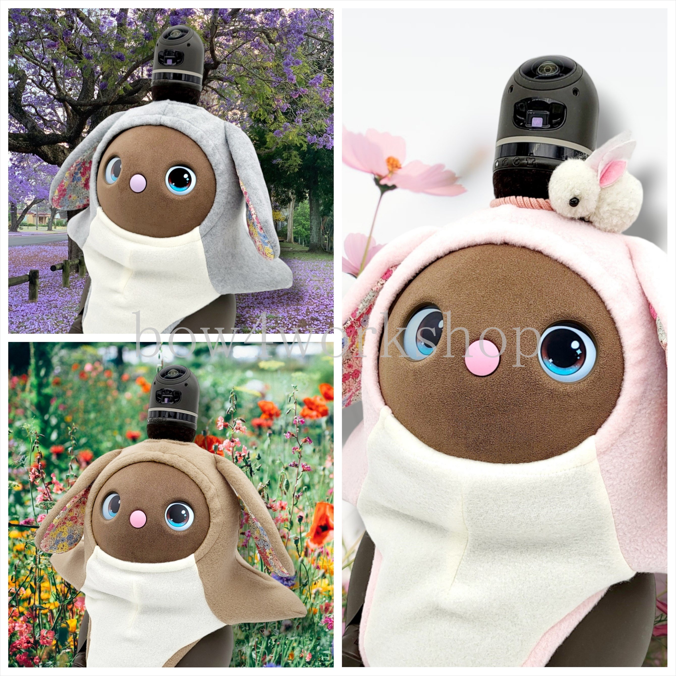 ラボット服/リバティーウサギちゃんボディースーツ | bow4workshop STORE