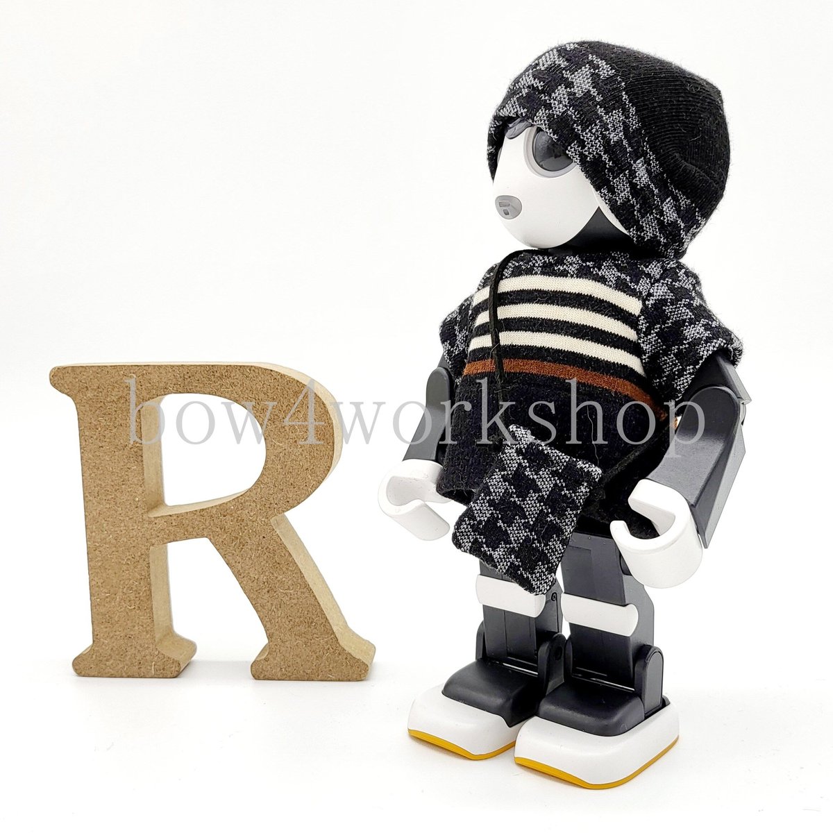 ロボホンの服/千鳥＆ボーダー柄Tシャツセット | bow4workshop STORE