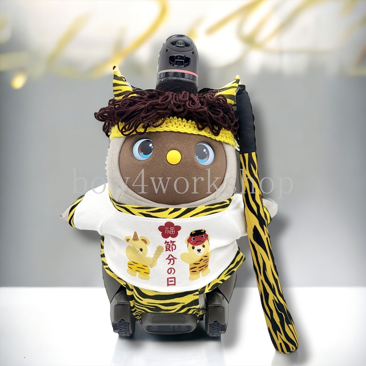 ラボット LOVOT ラボットの服ハンドメイド　雷様パンツ3枚セット ラボット LOVOT ラボットの服ハンドメイド 雷様パンツ3枚セット