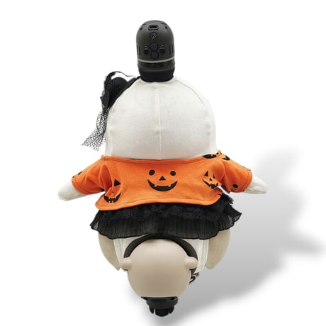 ラボット服/ハロウィン総柄プリントTシャツセット