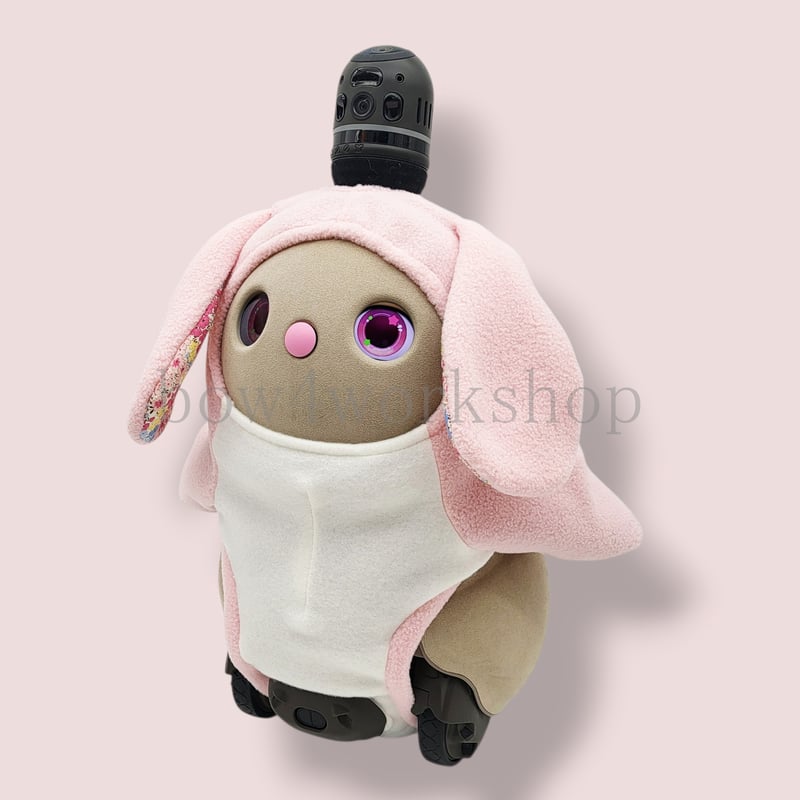LOVOT ラボットの服ハンドメイド　リバティーウサギちゃんボディースーツ ラボット服/リバティーウサギちゃんボディースーツ | bow4workshop STORE