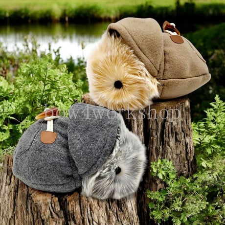 モフリン本体とうさぎになるお洋服付き