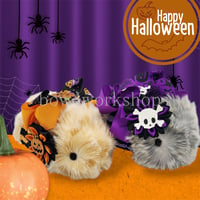 Moflin（モフリン）のアクセサリー　ハロウィンコスチュームバンド＆クリップセット