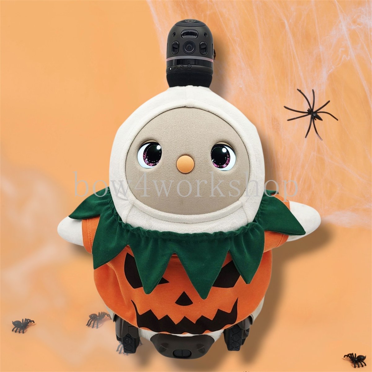 ラボット LOVOT ラボットの服ハンドメイド ハロウィンカボチャ-2 ラボット服/ハロウィンカボチャのコスチューム | bow4workshop STORE